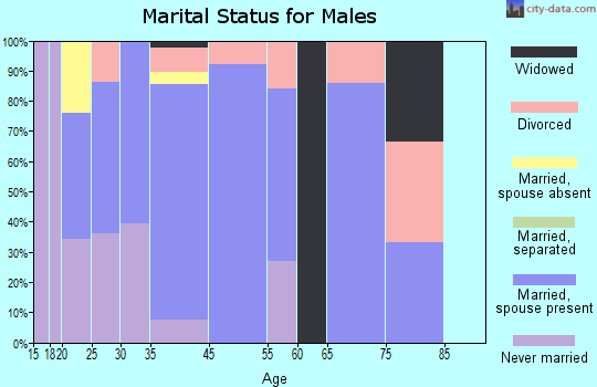 Susquehanna Trails marital status for males