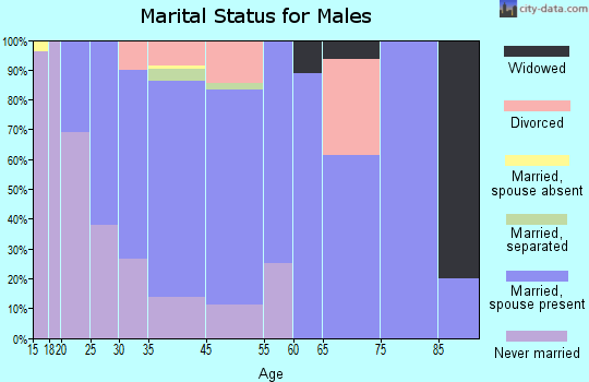 Terre Hill marital status for males