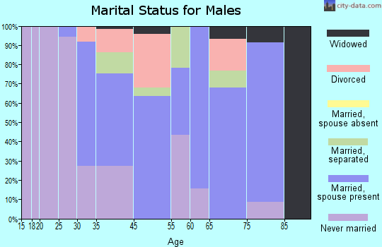 Verona marital status for males