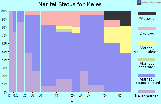 Wellsboro marital status for males