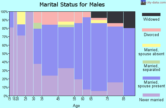 West Homestead marital status for males