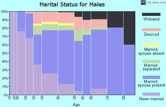 Andrews marital status for males