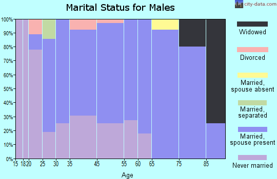 Hemingway marital status for males