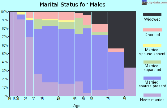 Hollywood marital status for males