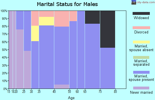 India Hook marital status for males