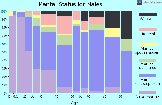 Lancaster marital status for males