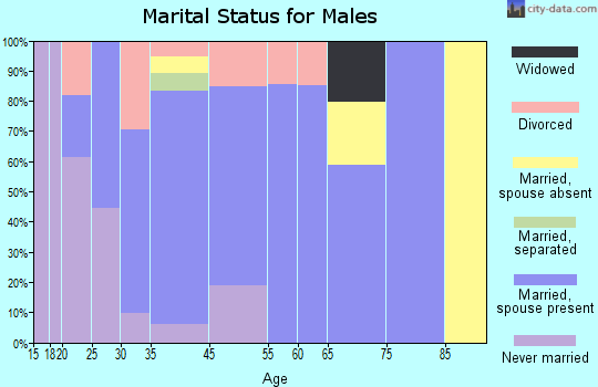 Murphys Estates marital status for males