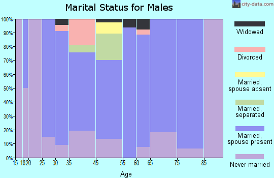 Norris marital status for males