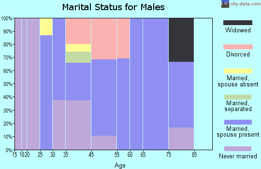 Patrick marital status for males