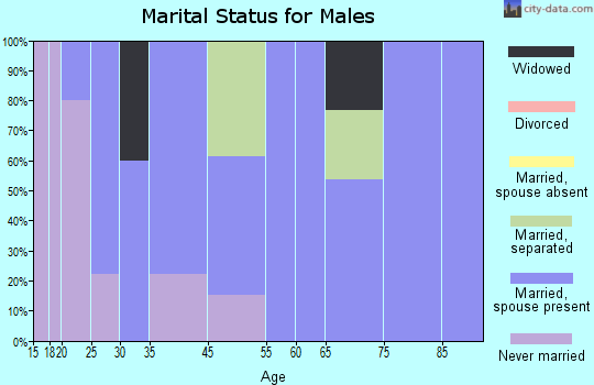 Pinewood marital status for males