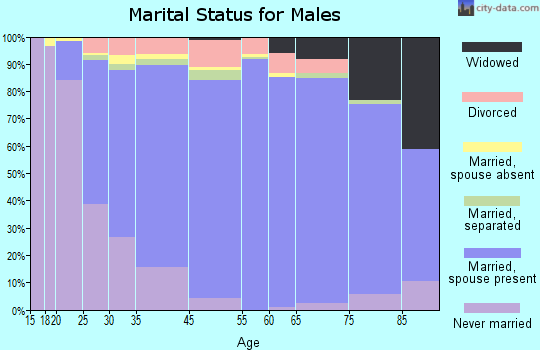 Taylors marital status for males