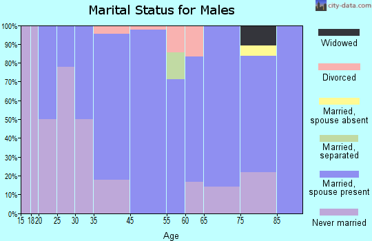 Burke marital status for males
