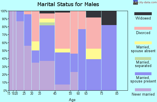Mission marital status for males