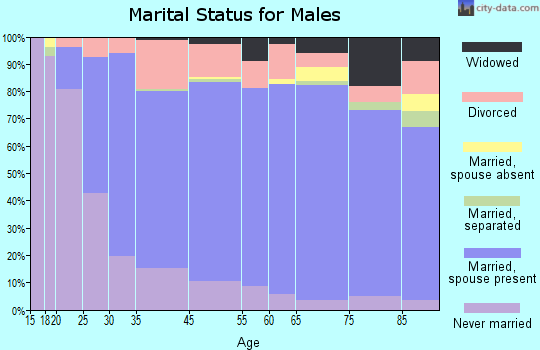 Mitchell marital status for males