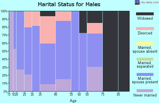 Banner Hill marital status for males