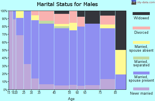 Dyer marital status for males