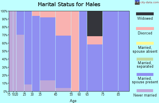 Hornbeak marital status for males