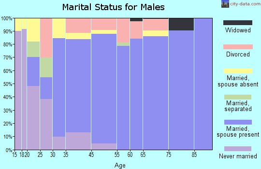 Jasper marital status for males