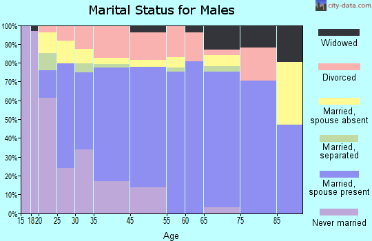 Manchester marital status for males