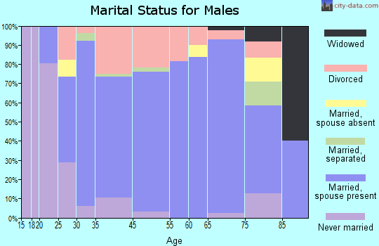 Mosheim marital status for males