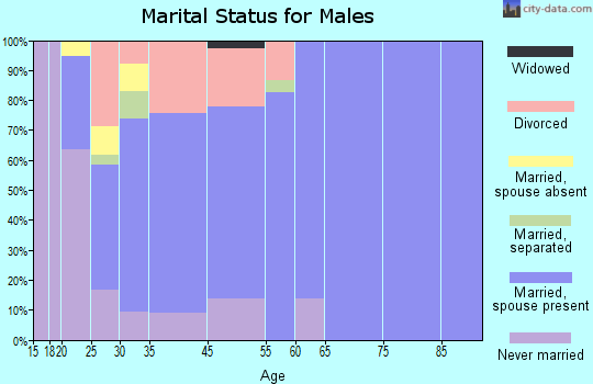 Newbern marital status for males