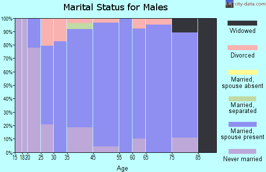 Norris marital status for males