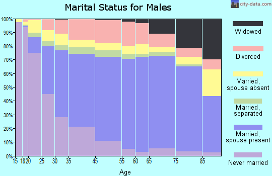 Lancaster marital status for males