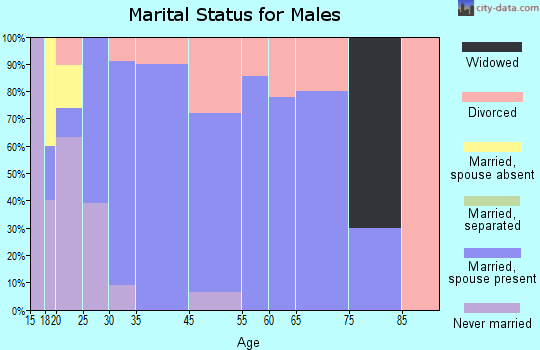 Sunbright marital status for males