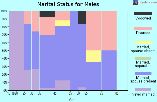 Wartrace marital status for males