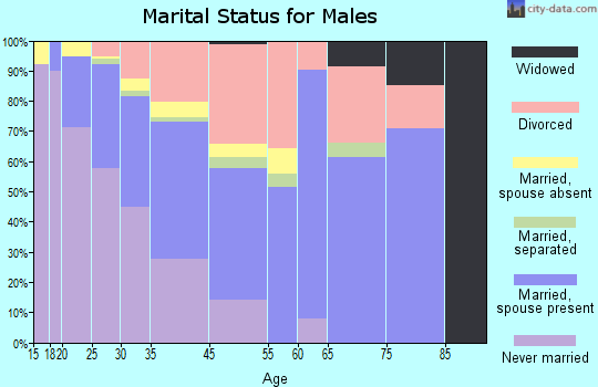 Addison marital status for males