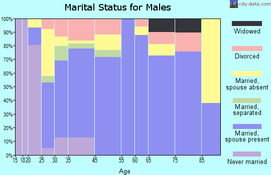 Ballinger marital status for males