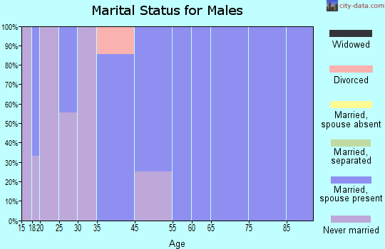 Barry marital status for males
