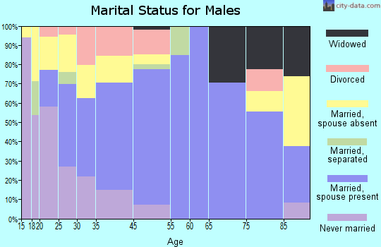 Bastrop marital status for males