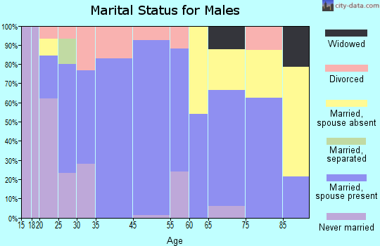Bertram marital status for males