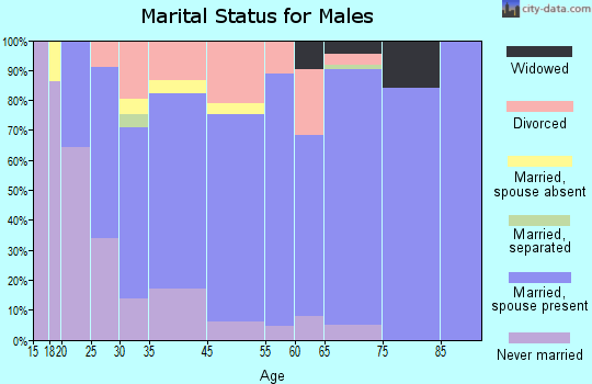 Briar marital status for males