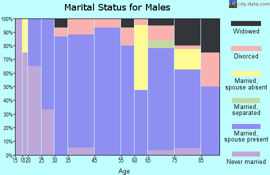 Bronte marital status for males