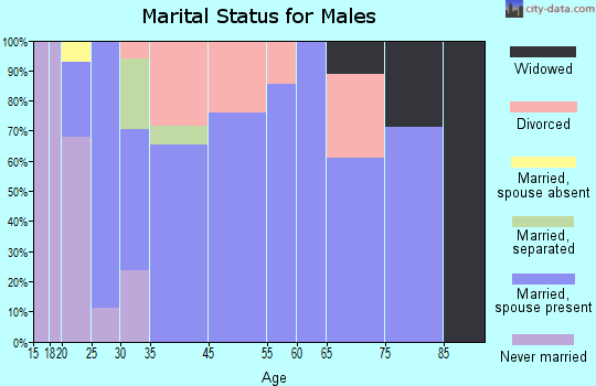 Bryson marital status for males