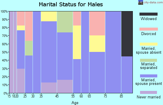 Burke marital status for males