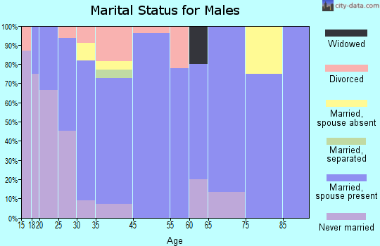 Celeste marital status for males