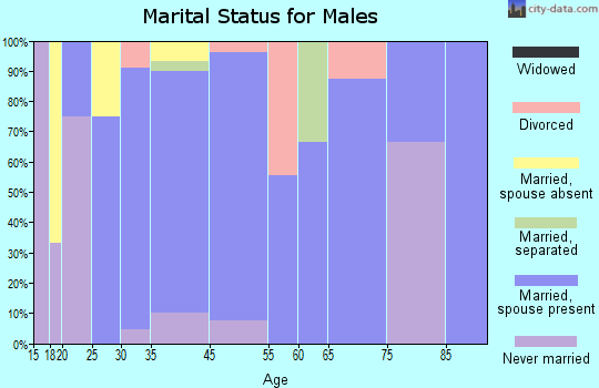 Christine marital status for males