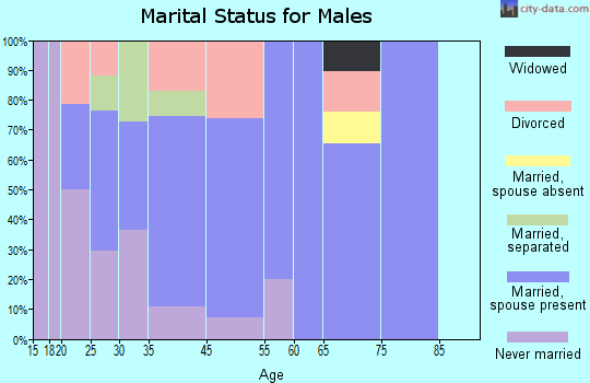 Damon marital status for males