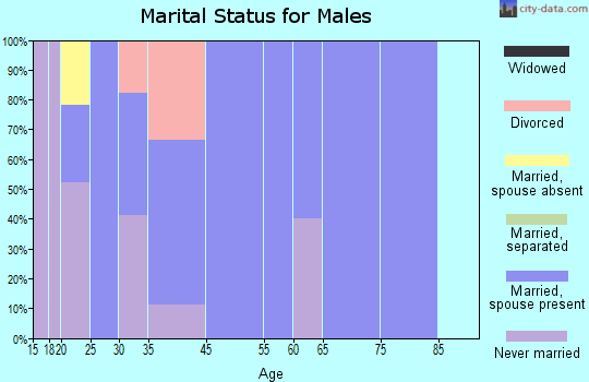 Garrett marital status for males