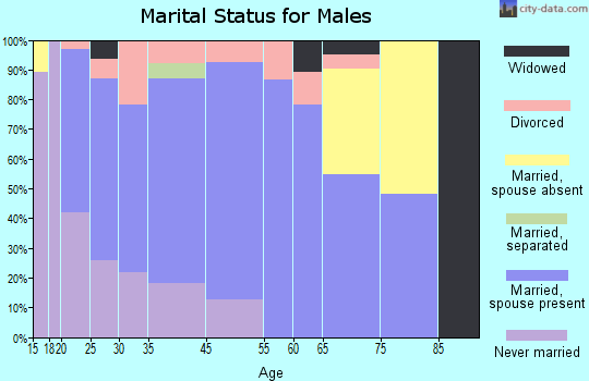 Hawkins marital status for males