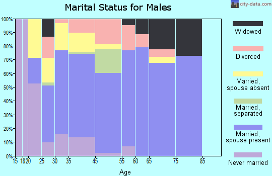 Kyle marital status for males