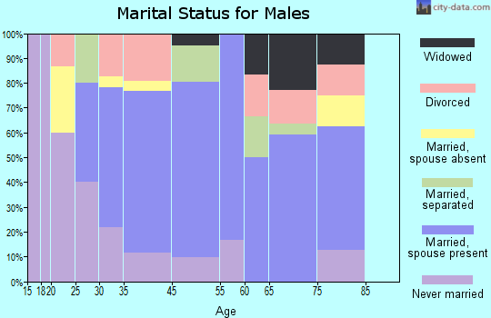Loraine marital status for males
