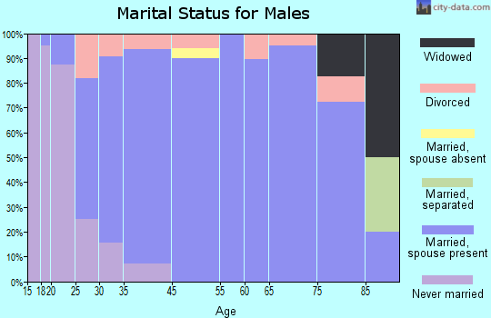 Lorena marital status for males
