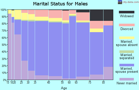 McKinney marital status for males