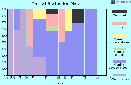 Marathon marital status for males