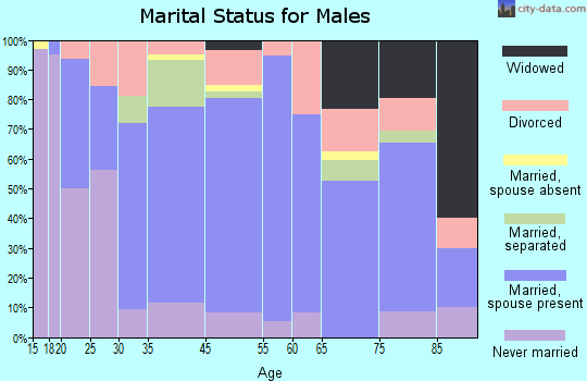 Menard marital status for males