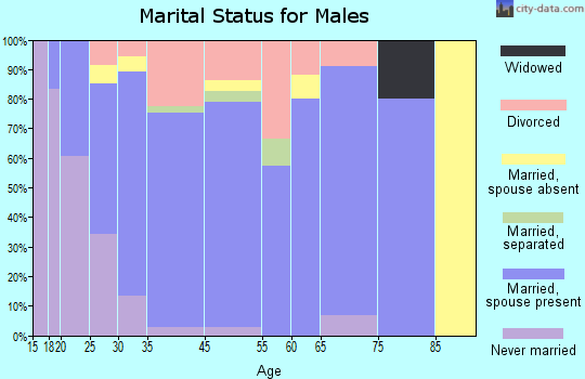 New Boston marital status for males
